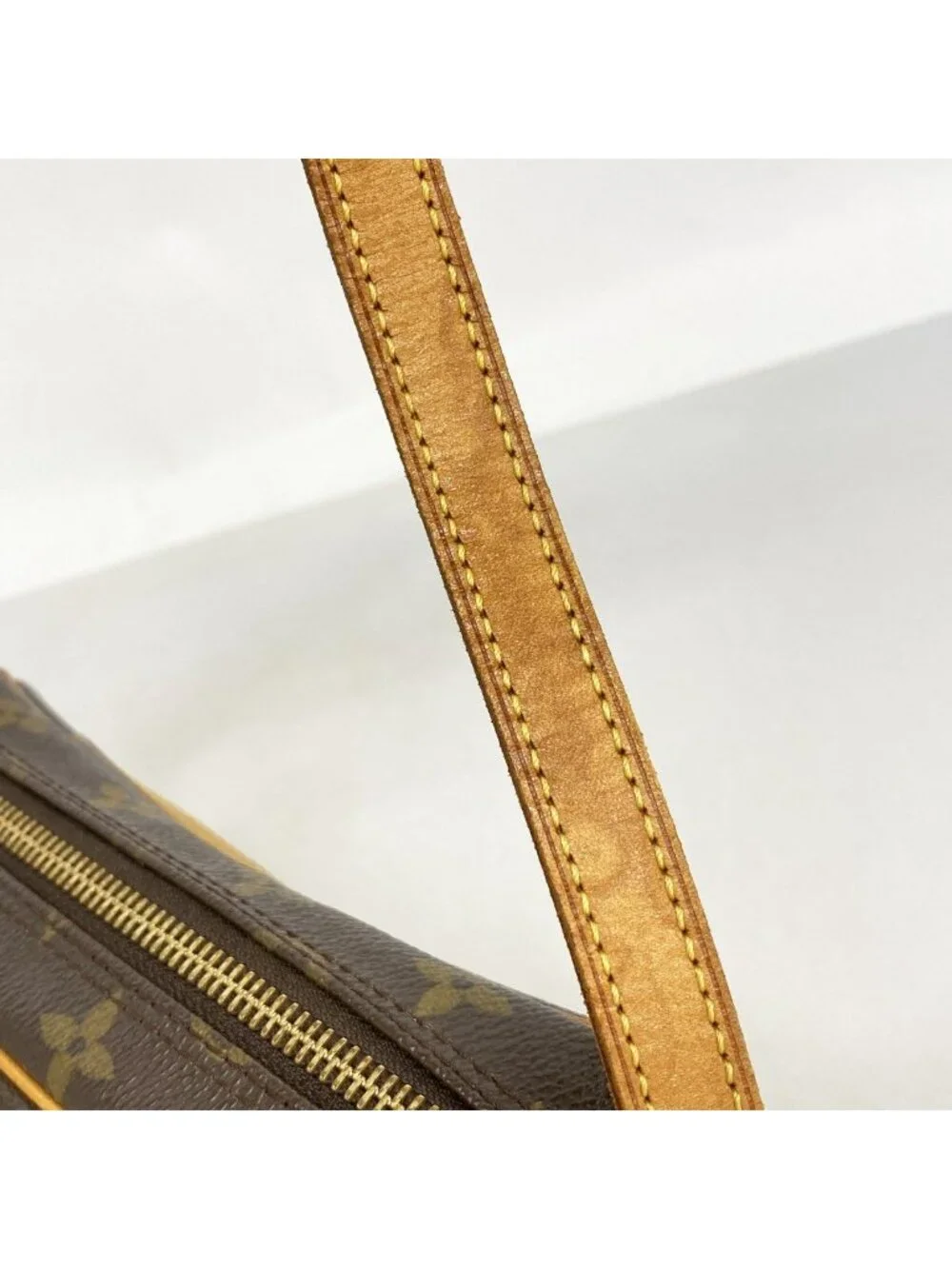 Louis Vuitton Shoulder Bag Monogram Pochette Cite Brown - Picture 7 of 9